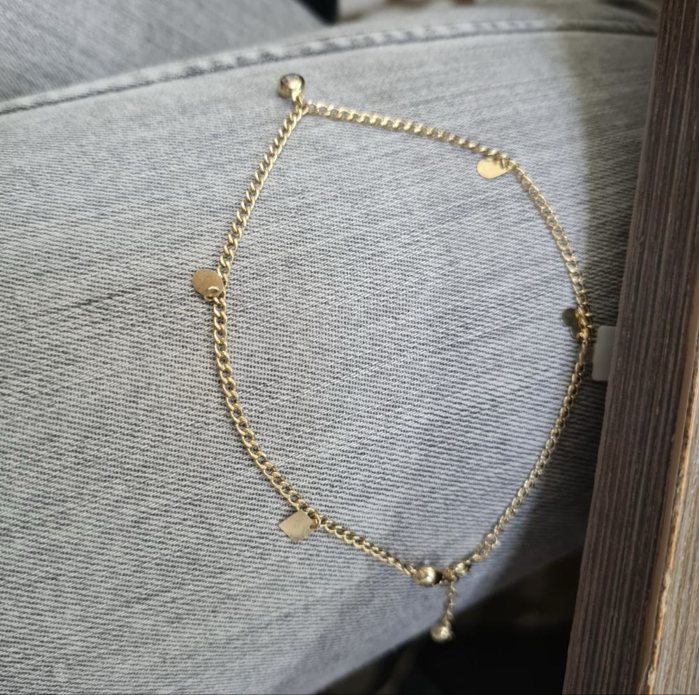 Bratara de glezna / picior aur 14k