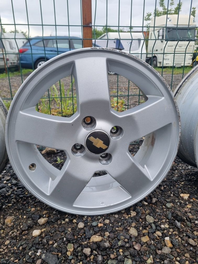 Jante R15 Aliaj 4x100 6J ET 45 originale Chevrolet Aveo