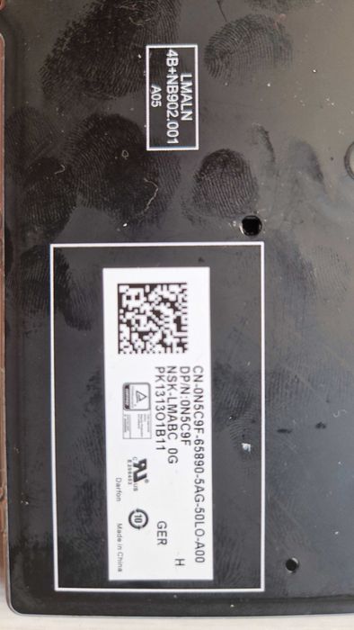 Tastatură Dell Latitude E7250 (iluminată, layout Germania)