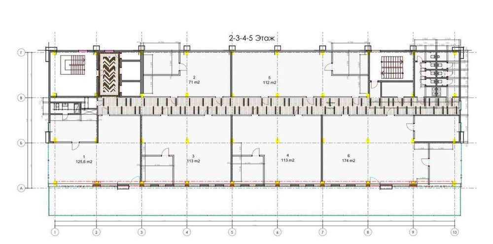Аренда офисов в Solid Premium | 112–113 м² | Центр города
