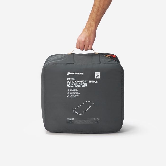 Saltea autogonflabilă camping Ultim - produs resigilat Decathlon