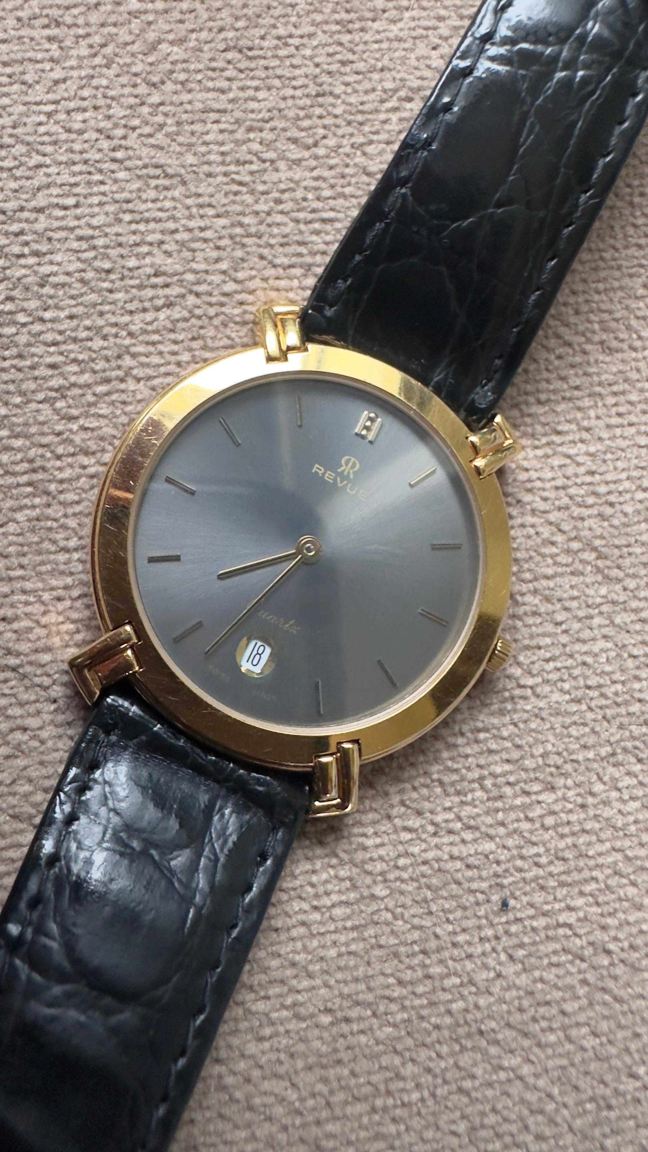 Ceas Revue barbatesc quartz swiss made