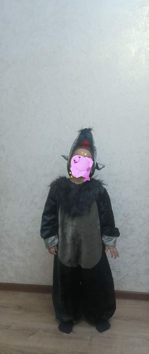 Новогодный детский костюм волка