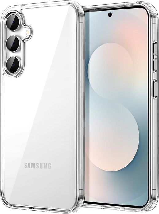 Прозрачен кейс space case за samsung galaxy s25 fe