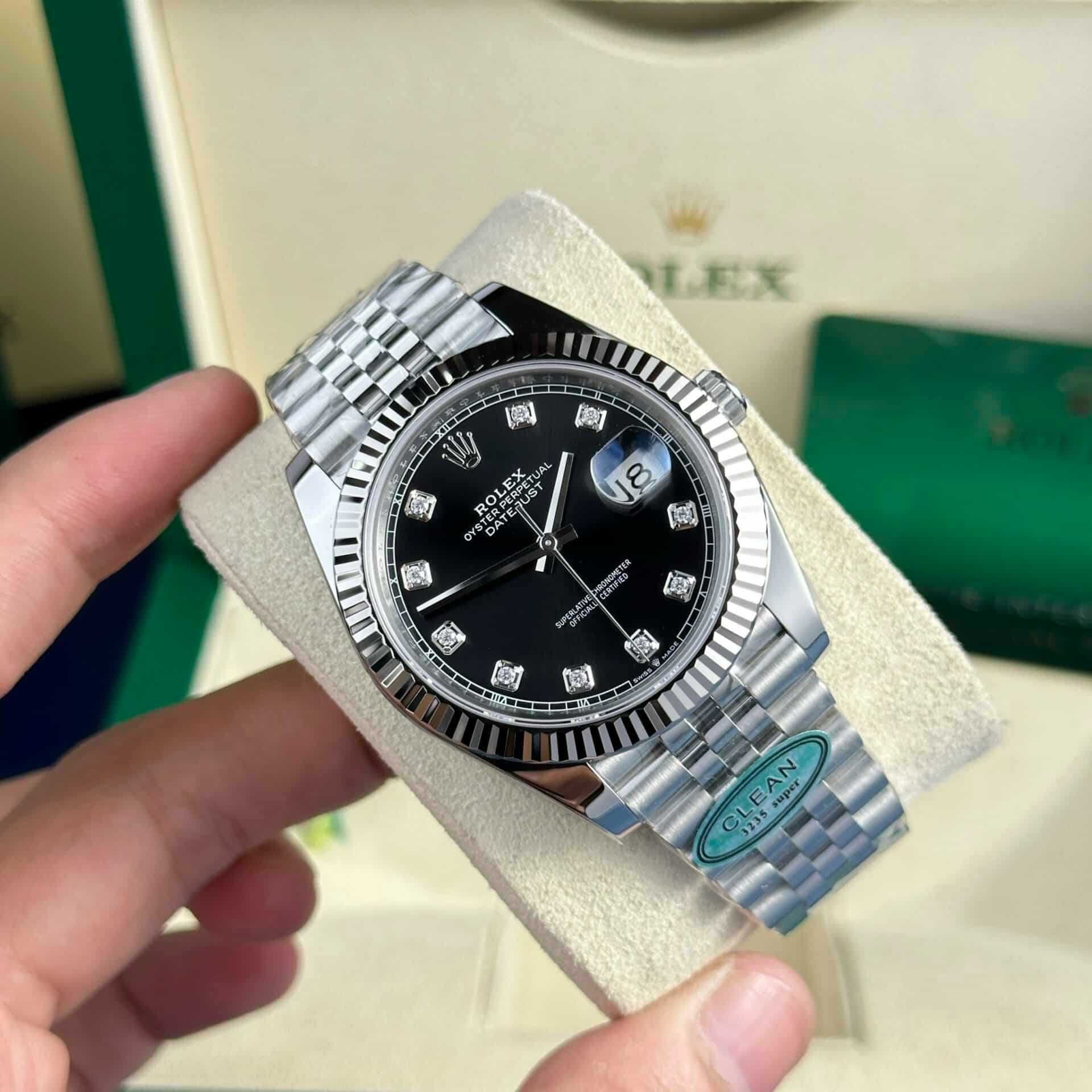 Rolex Datejust 41mm сребърен юбилей 2