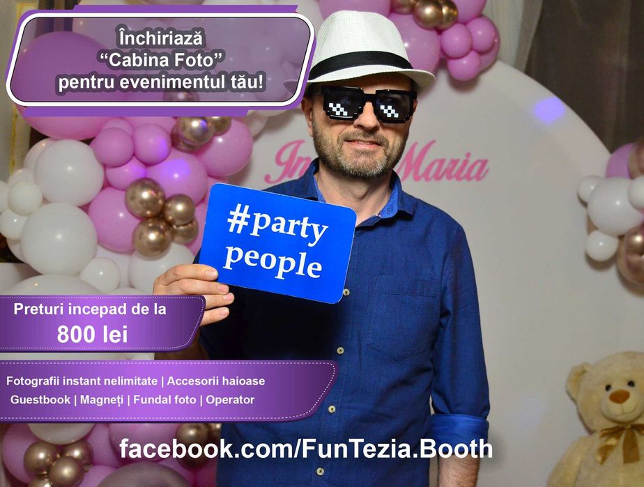 Cabina foto / Photo booth - inchiriere petreceri