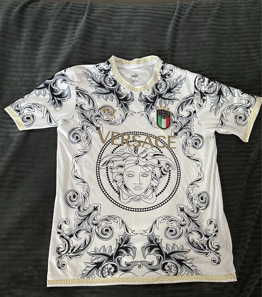 Italy 2023-2024 VERSACE Concept kit white (Special edition)-Fan Versio