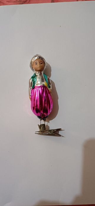 Елочные ёлочные игрушки СССР из стекла подвесная