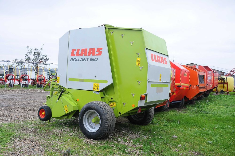 Presa de balotat Claas Rollant 160 Balotiera baloti rotunzi cilindrici
