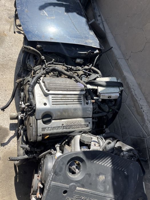 Мотор NISSAN VQ20V Q30DE Ниссан Максима Цефиро тек двигатель Каропка