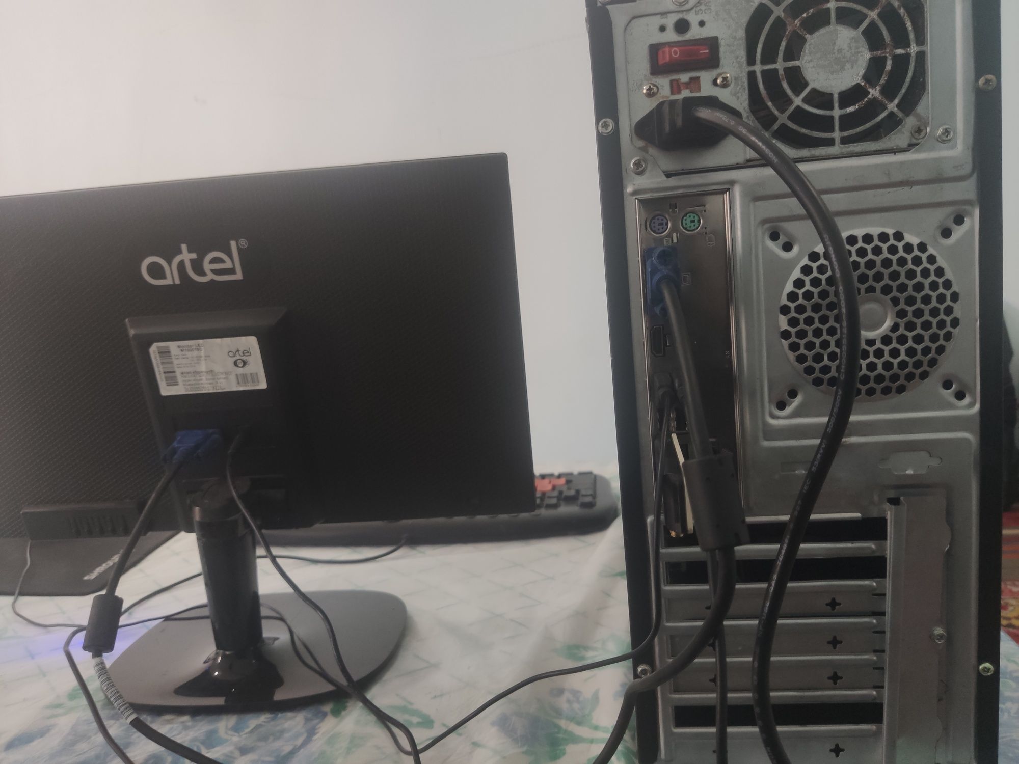 Kompyuter PC, H61 plata, DDR 3, Intel Pentium, 6 GB+500 GB Xotira