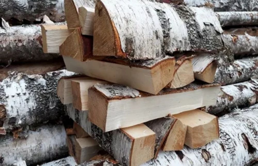 Дрова берёза.колотые.