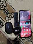 Pachet Motorola g15, smartwatch, căști bluetooth.