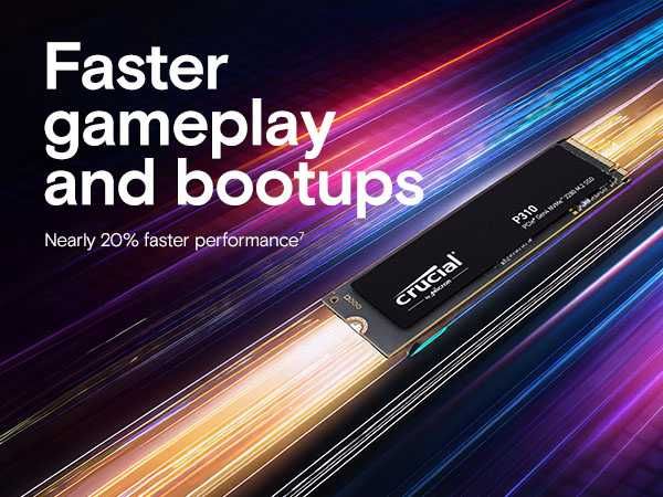 1TB SSD M.2 NVMe Crucial P310 PCI Express 4.0 x4 Sigilat 7100 MB/s