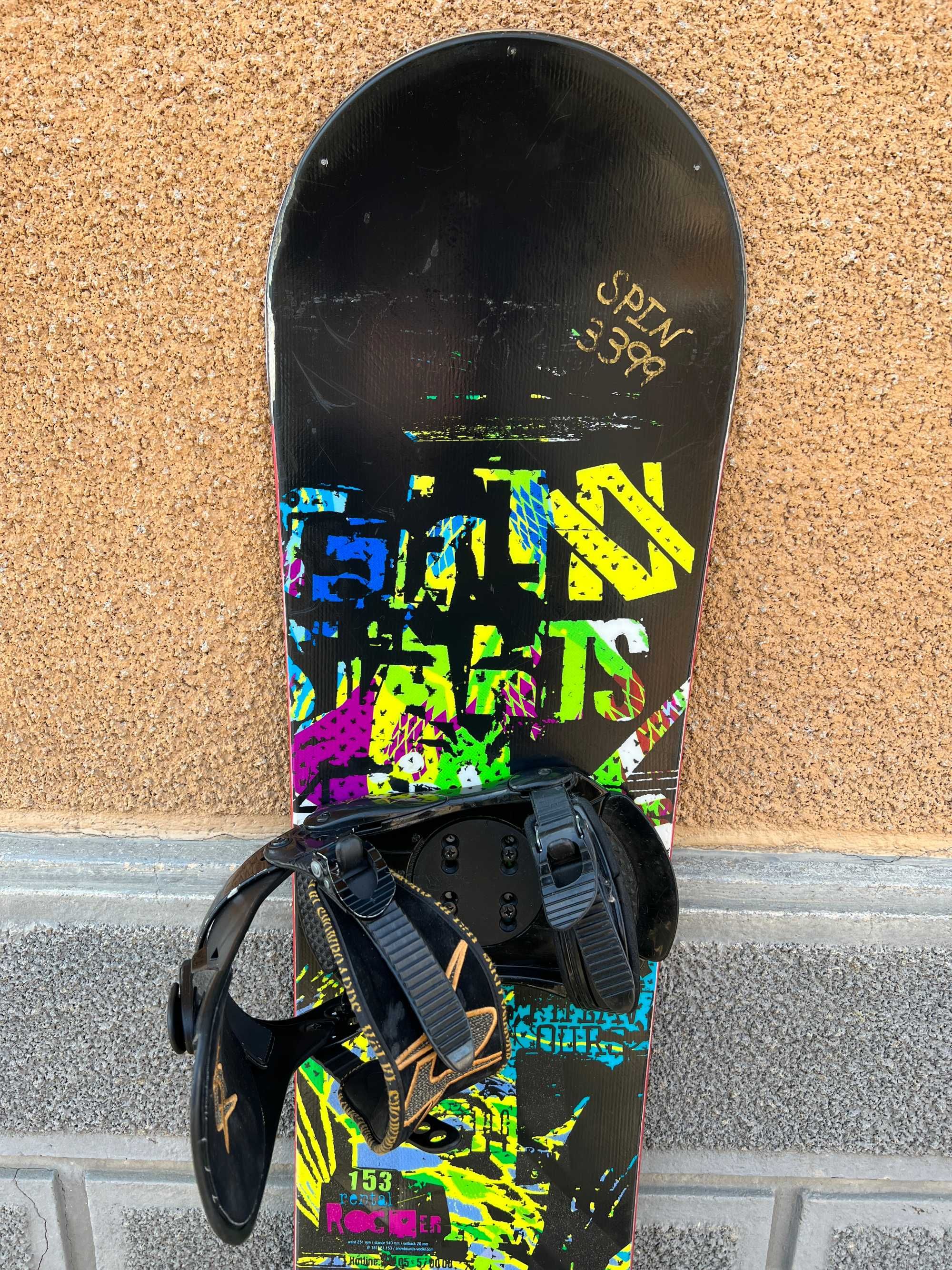 placa snowboard volkl rocer L153