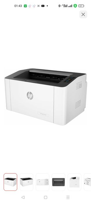 Принтер HP laser 107w
