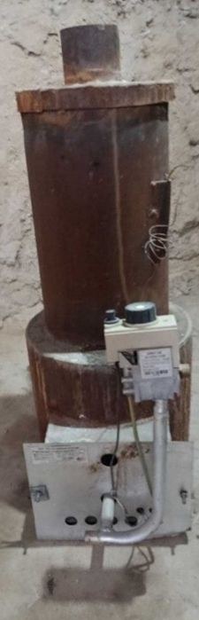 Катёл горелка  бор бир йил ишлаган.