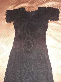 Платье вечернее из бисера 44-46 (М, L) размер