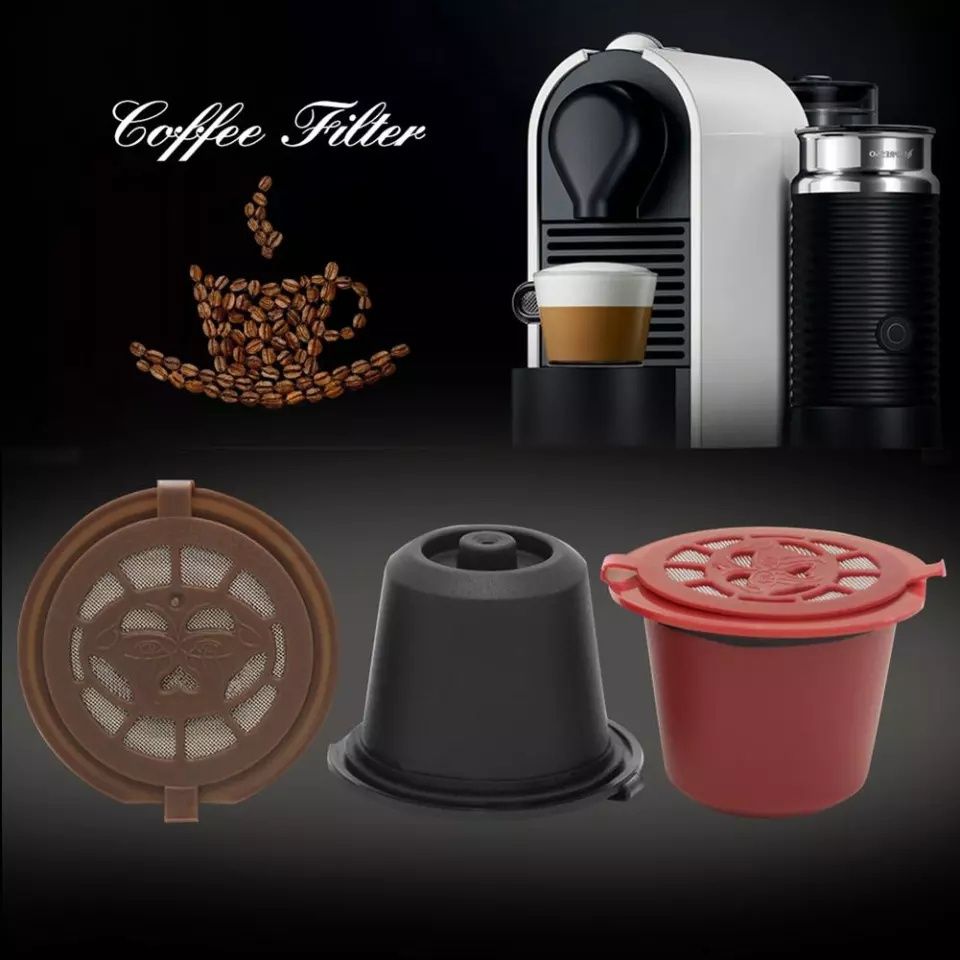 3 броя Кафе капсули за кафе машини Nespresso + Четка + Лъжица