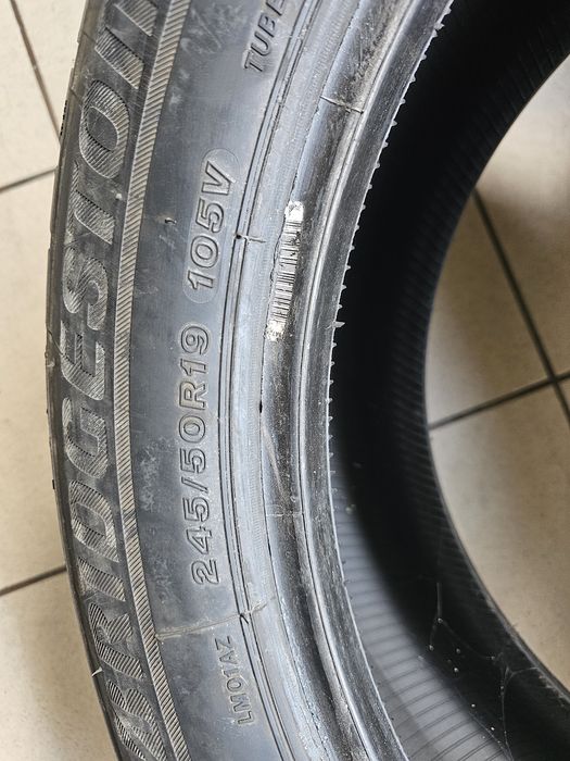 245/50R19 M+S Bridgestone DOT 2022