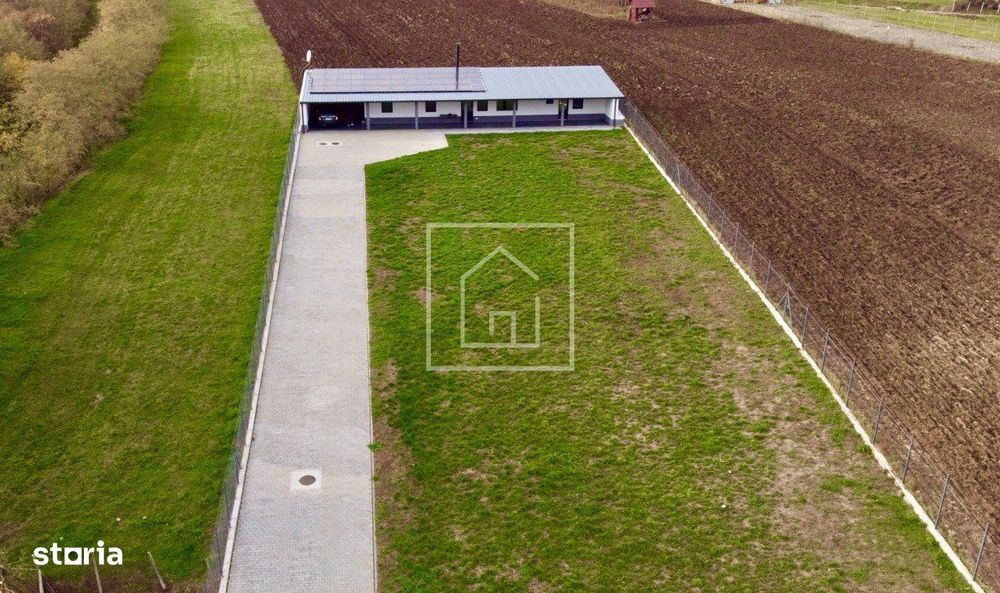 Casa moderna cu teren generos in Pauca – aer curat, viata linistita