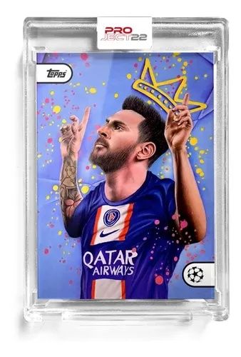 Lionel Messi Project 22 Topps Колекционерска Карта