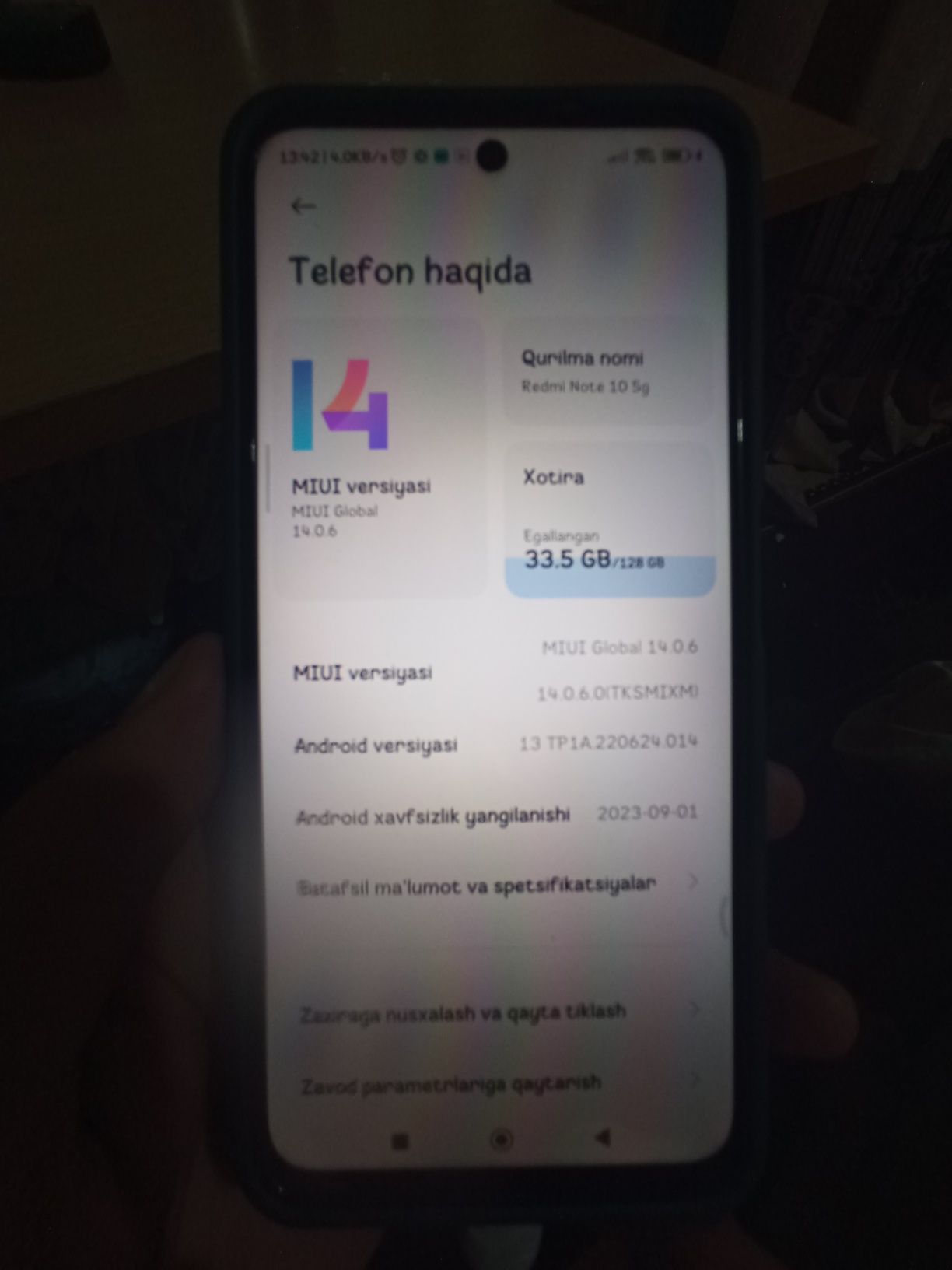 Redmi note 10 5g