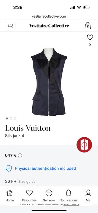 Vesta Louis Vuitton 36 lana matase