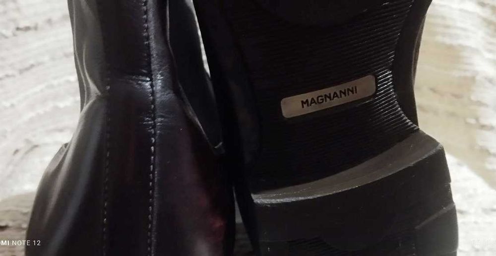 Botine barbati piele naturala marca Magnanni