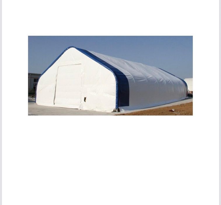 Hala industriala din PVC, latime 15.25m, lungime 24.4m, inaltime 7m