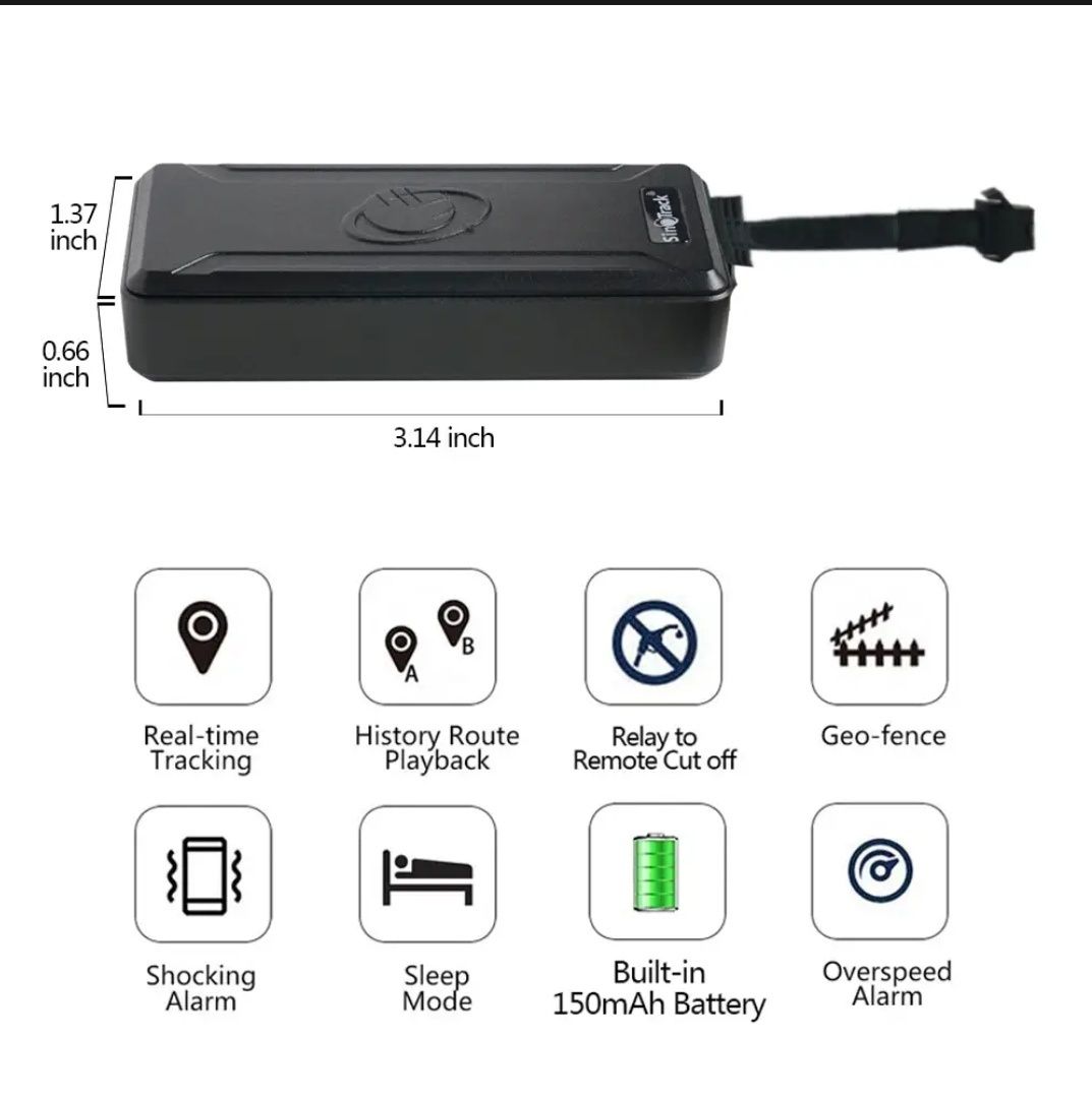 GPS sinotrack трекер ST-901AL 4G+2G