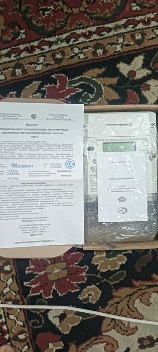 3ф 5А электрон счетчик сотилади