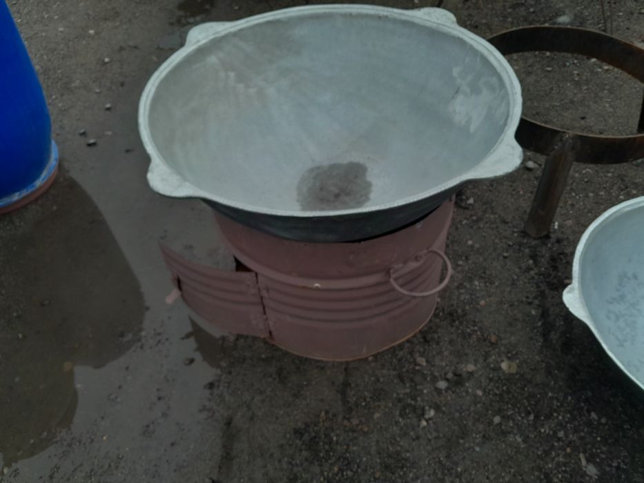 Казан с печкой !!!