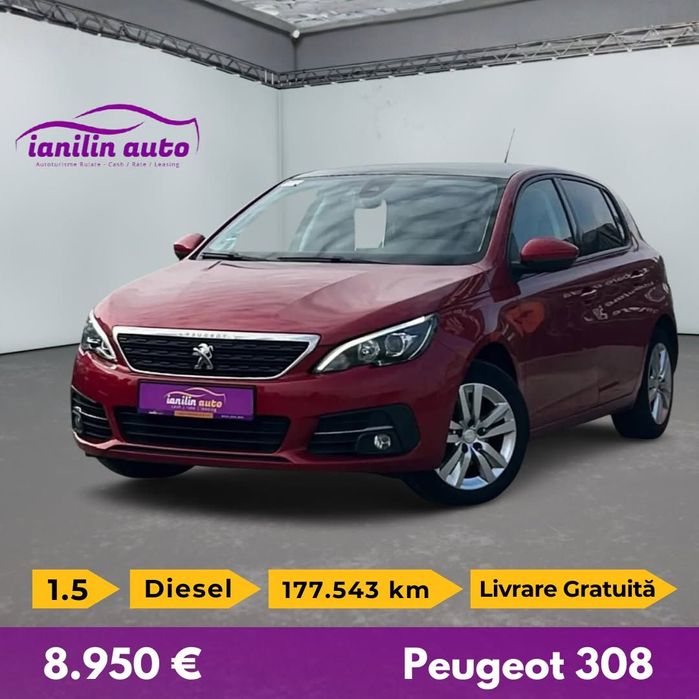 Peugeot 308 Peugeot 308 1.5 BlueHDi Lease Executive / Cash / Rate sau Leasing