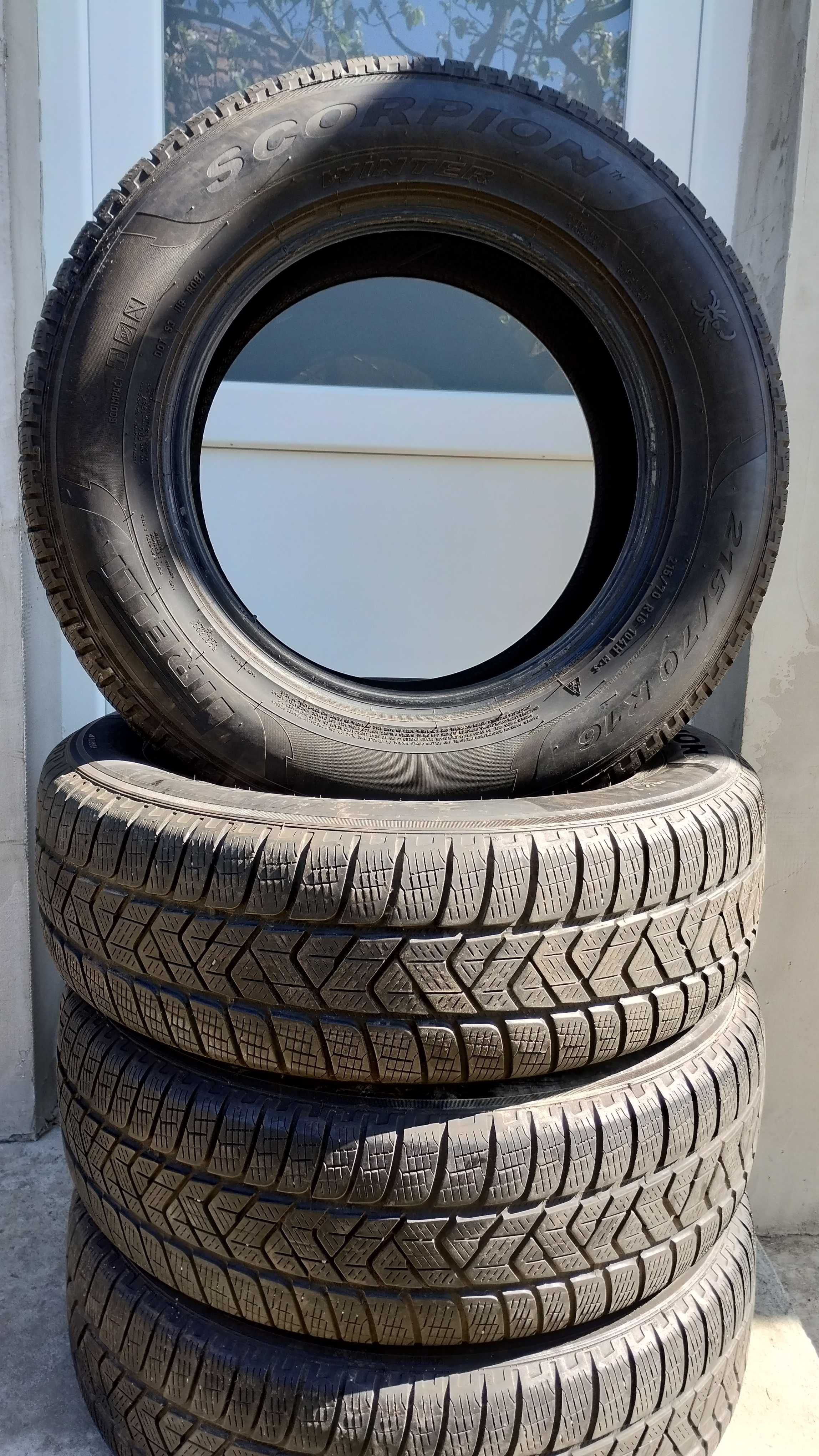 Anvelope Pirelli Scorpion M+S 215/70 R16