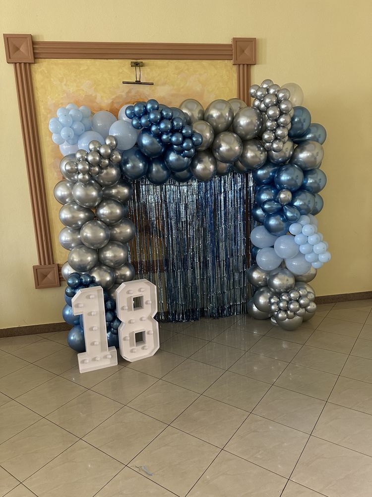 Decor cu  baloane