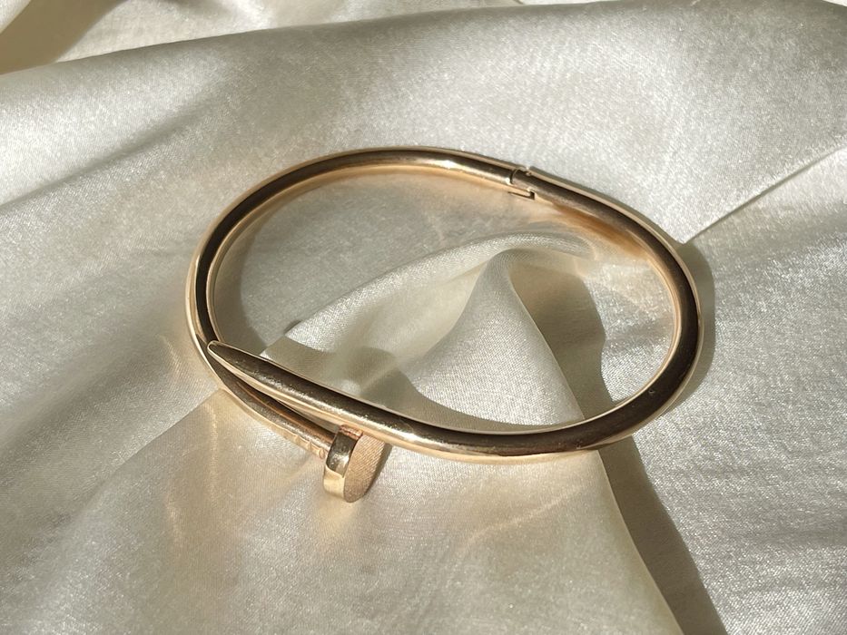 Дамски стоманени гривни пирон Carrtier