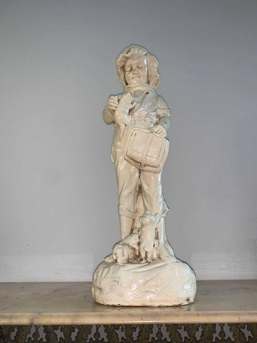 Statuie fetita decor