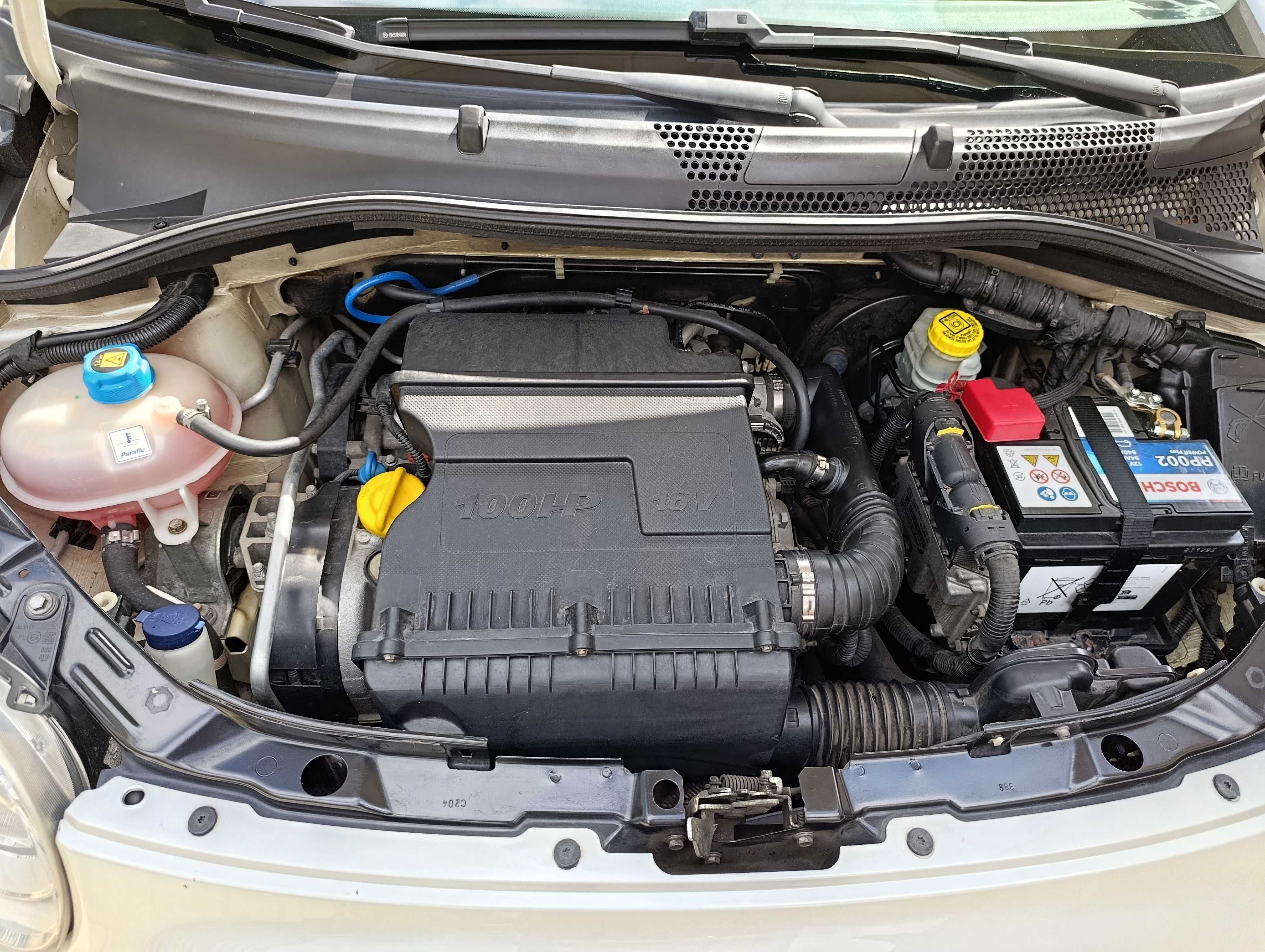 ФИАТ 500 1.4 100кс sport бяла перла