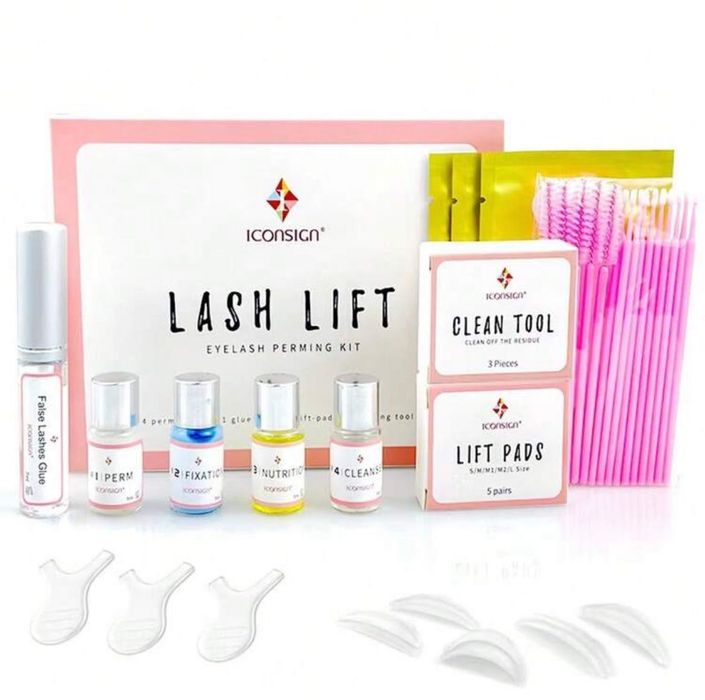 Комплект за миглопластика 6части/ламиниране/вежди