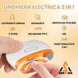 Unghiera electrica 2 in 1 pentru taiere si lustruire