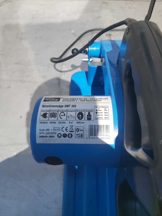 Debitator Metale Professional  Gude Gmt 2000w