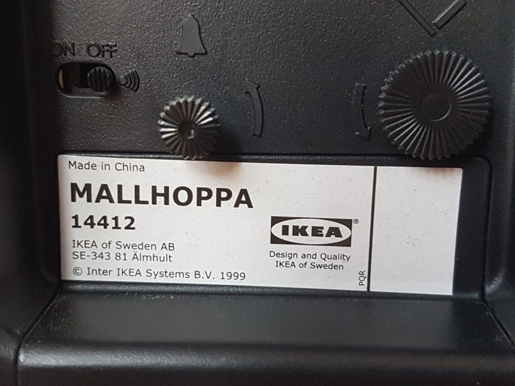 Ceas cu alarma  Ikea MALLHOPPA