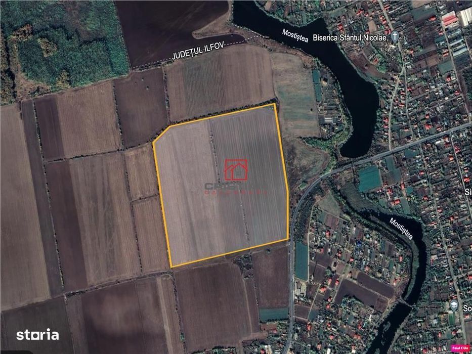 Vanzare teren intravilan Afumati - Sinesti - DN2, ILFOV