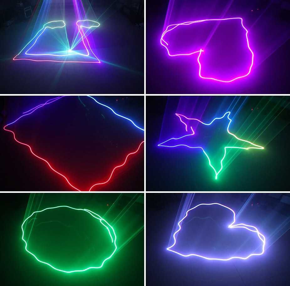 Laser ALIEN 500mw RGB -Beam  Lumini DJ Noi Sigilate