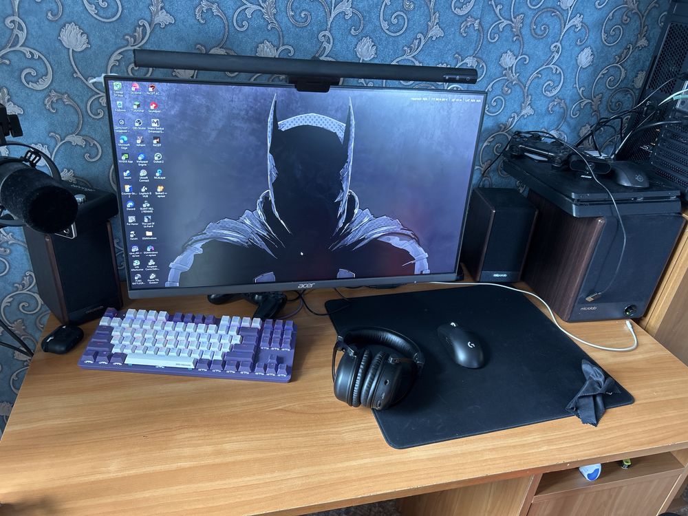 Полный игровой сетап и РТХ 3070 Ti 8gb