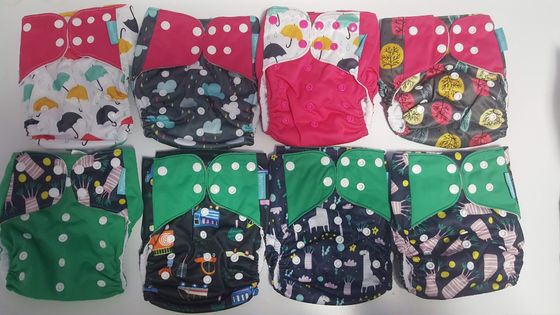 Scutece textile lavabile reutilizabile noi si inserturi nappies 3-15kg