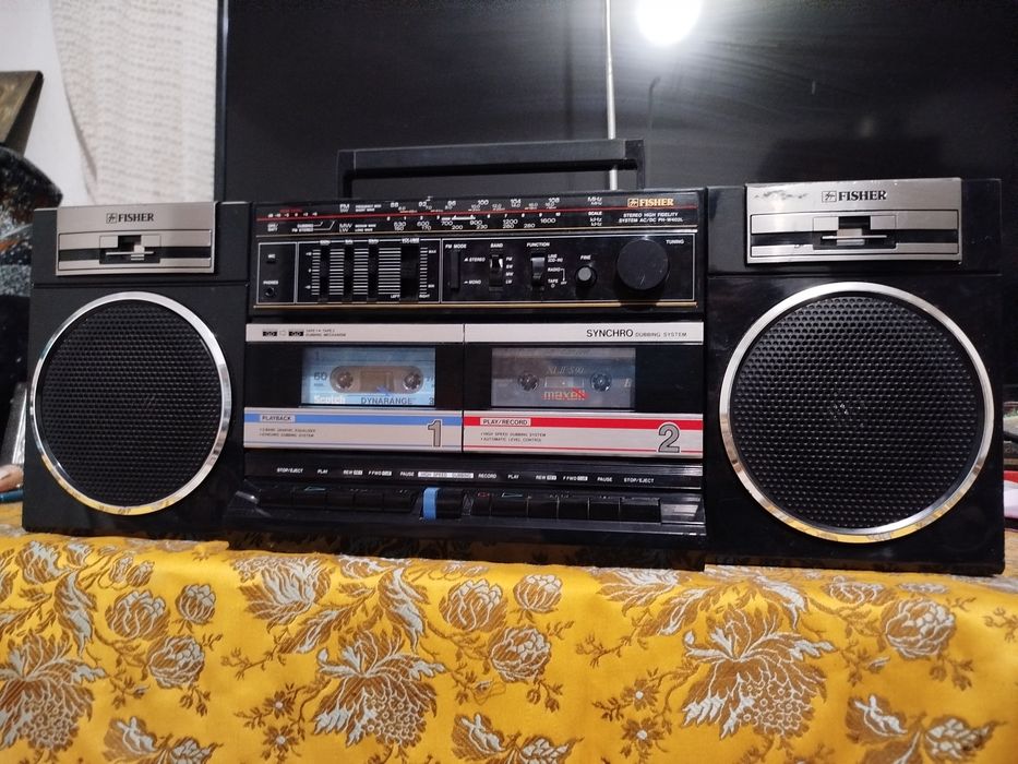 Radiocasetofon FISHER Boombox