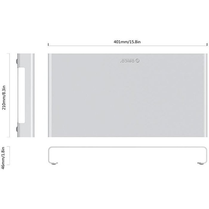 Suport monitor Stand monitor Orico KCS1 aluminiu