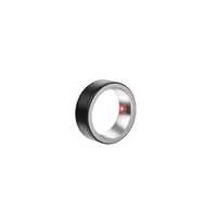 Inel Inteligent , Smart Ring Nano Ceramic 57mm, iOS si Android, Negru